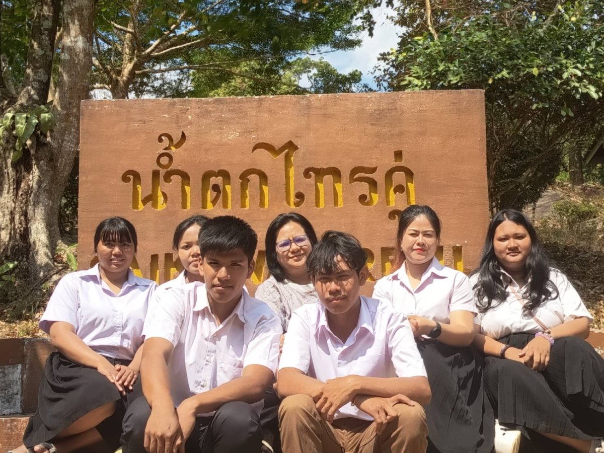 เหล่งเรียนรู้น้ำตกไทรคู่ สิ่งแวดล้อมดีชีวีมีสุข