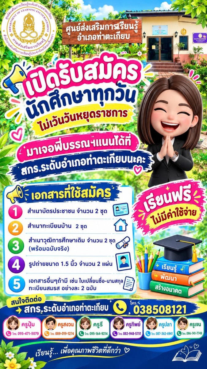 ทดสอบเพิ่มชุมชนชวนเรียนรู้ใหม่