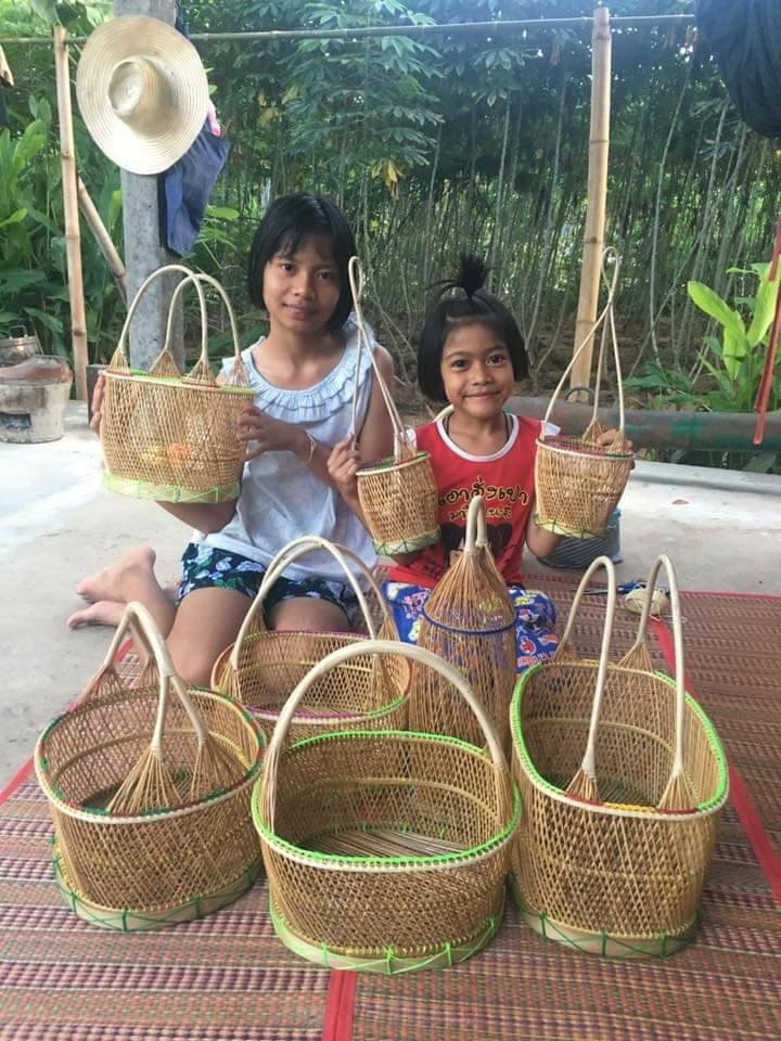 ตะกร้าทางมะพร้าว
