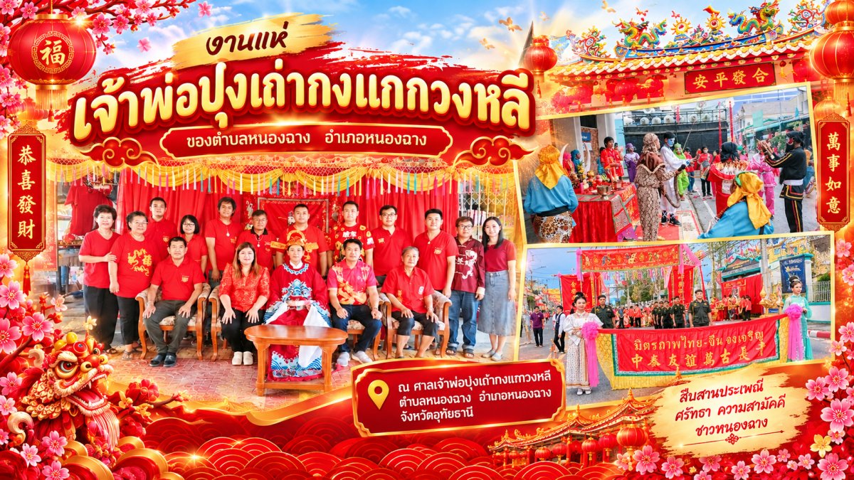 สืบสานบรรพบุรุษ "งานงิ้ว ประจำปี 2569  ศาลเจ้าพ่อปุงเถ่ากงแกกวงหลี"