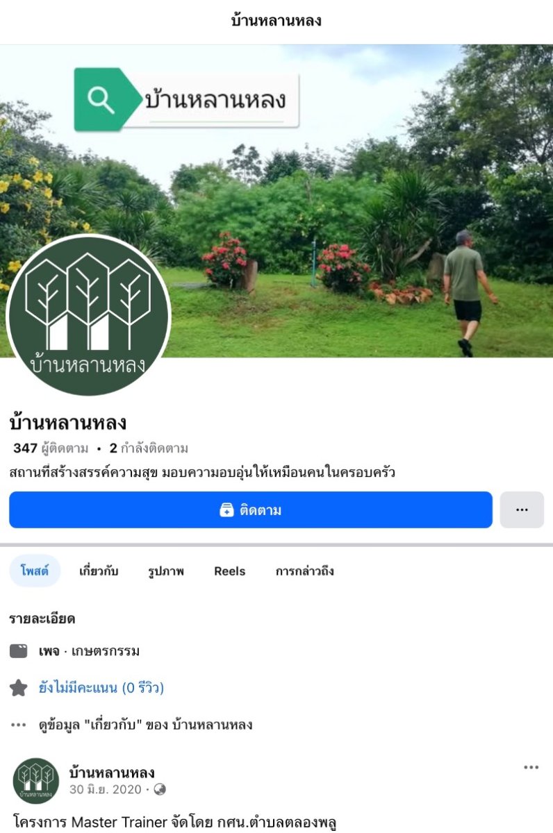 ศูนย์การเรียนรู้เศรษฐกิจพอเพียงบ้านหลานหลง