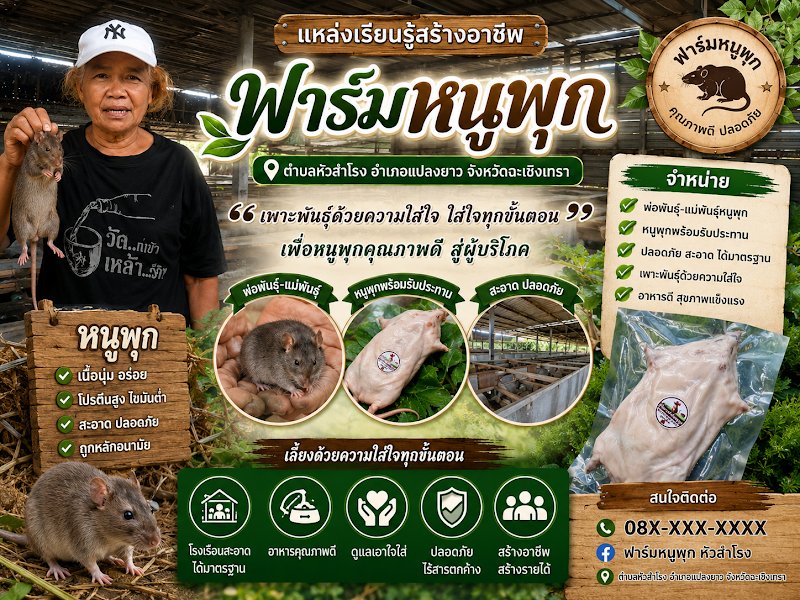 ฟาร์มหนูพุก