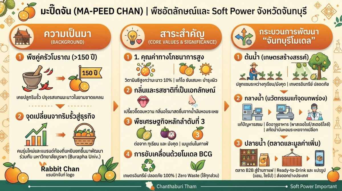  นวัตกรรมเครื่องดื่มแปรรูป  Rabbit Chan   แรบบิทจันท์) น้ำมะปี๊ดพร้อมดื่มและสเตอริไลซ์ การขจัดความขม
