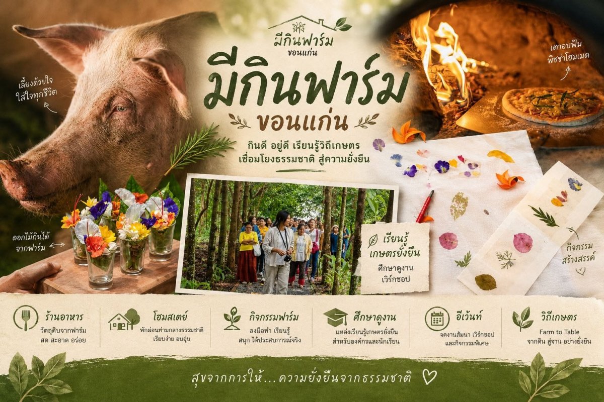 ฟาร์มสเตย์ มีกินฟาร์ม