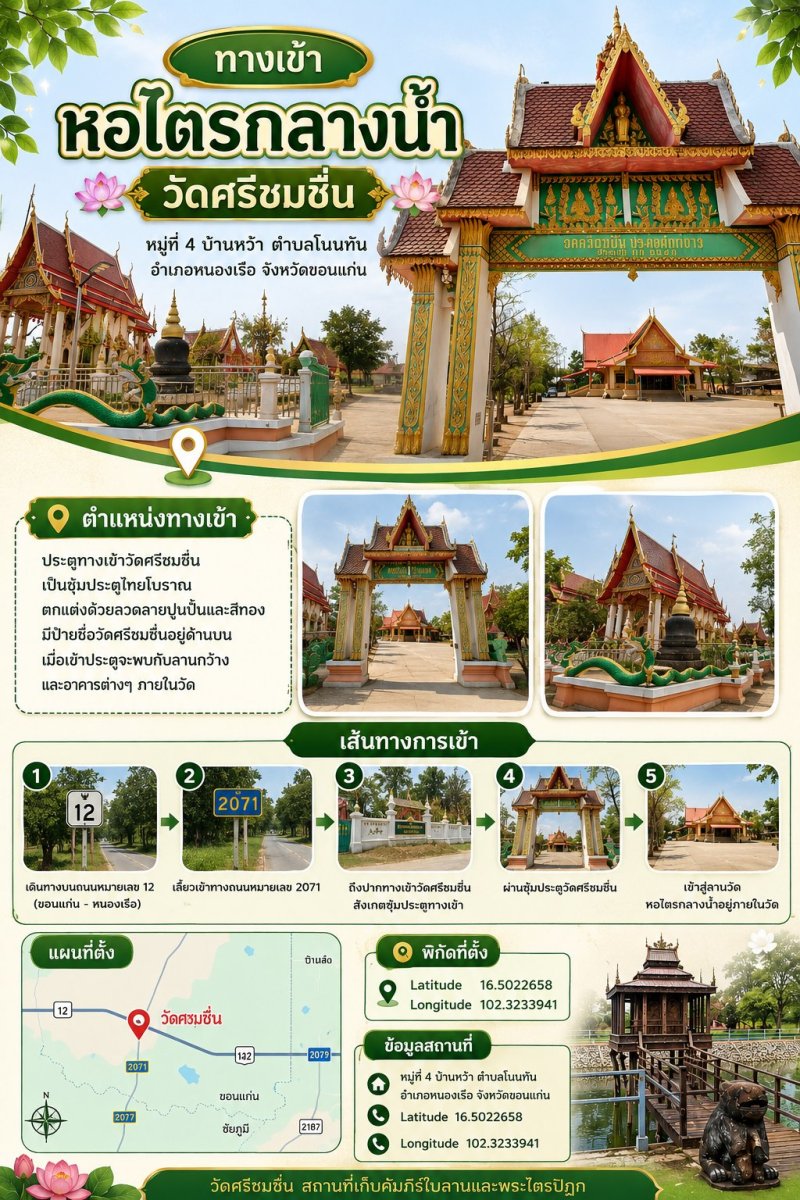 หอไตรกลางน้ำ
