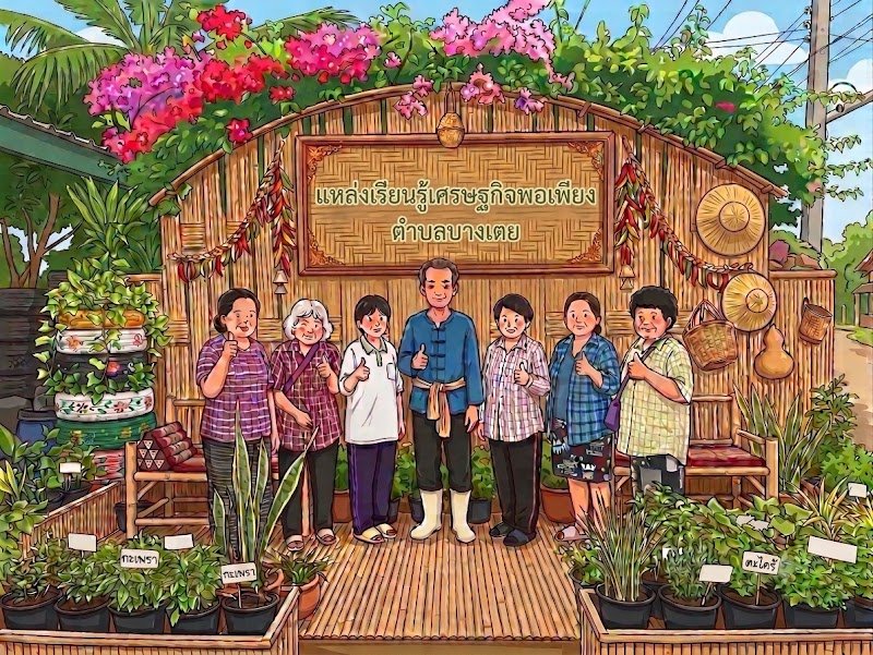 แหล่งเรียนรู้เกี่ยวกับเศรษฐกิจพอเพียง