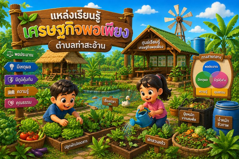 แหล่งเรียนรู้เศรษฐกิจพอเพียง