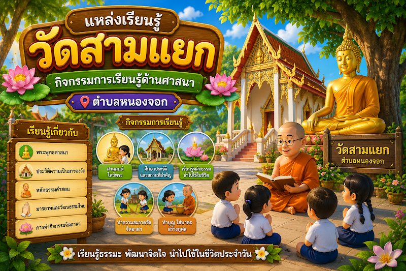 แหล่งเรียนรู้วัดสามแยก