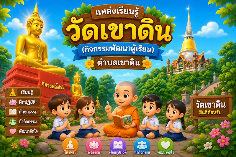 แหล่งเรียนรู้วัดเขาดิน