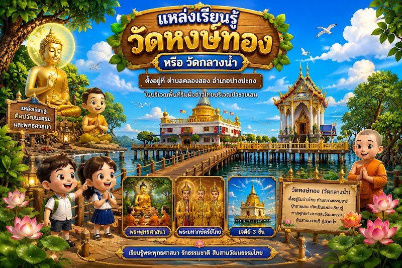 แหล่งเรียนรู้วัดหงษ์ทอง