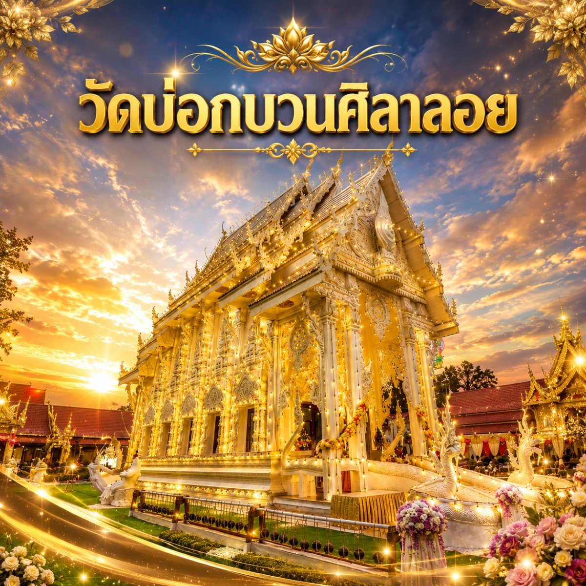 วัดบ่อกบวนศิลาลอย