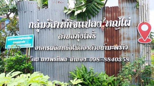 วิสาหกิจชุมชนแปลงใหญ่ไผ่ตำบลทุ่งโพธิ์