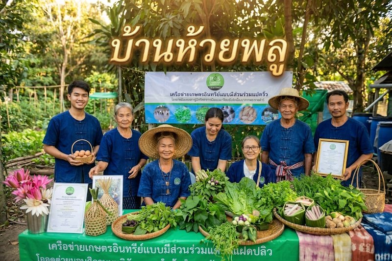 ศูนย์เรียนรู้ด้านทฤษฎีใหม่และเศรษฐกิจพอเพียง บ้านห้วยพลู