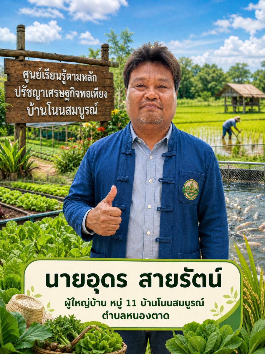 ศูนย์เรียนรู้ตามหลักปรัชญาเศรษฐกิจพอเพียงบ้านโนนสมบูรณ์