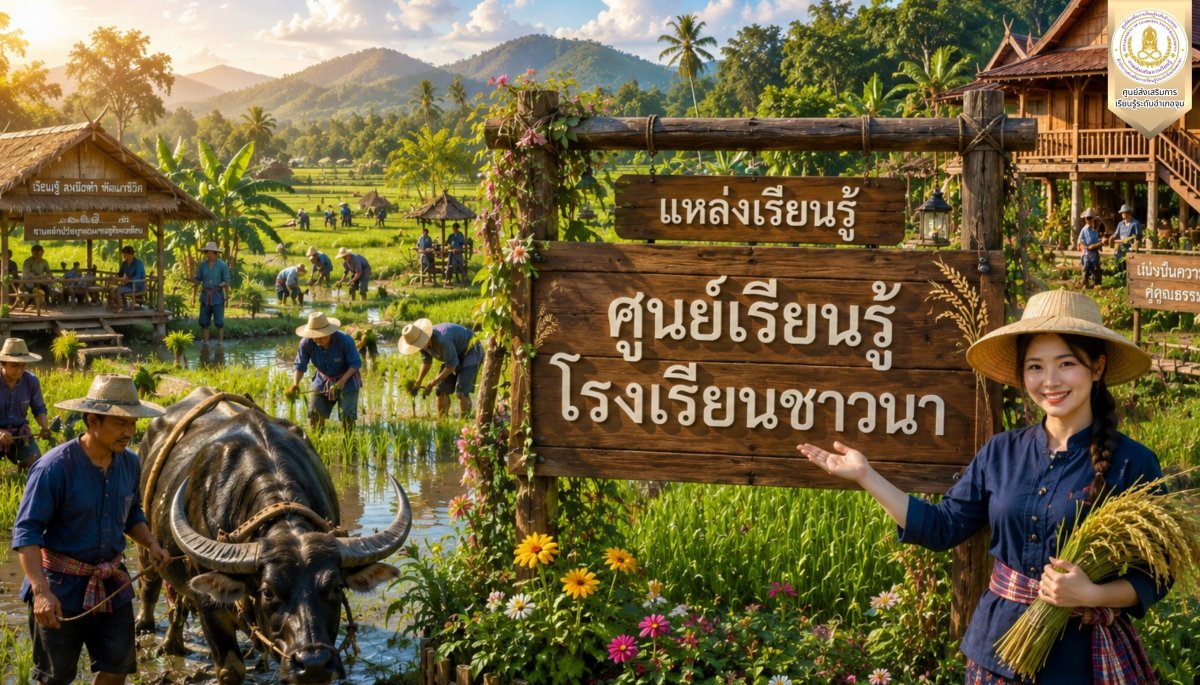 ศูนย์เรียนรู้โรงเรียนชาวนา  หมู่ที่ 4