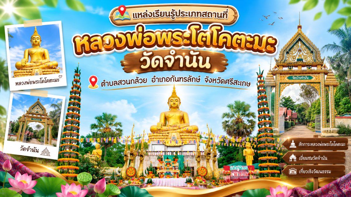 หลวงพ่อพระโตโคตะมะ วัดจำนัน