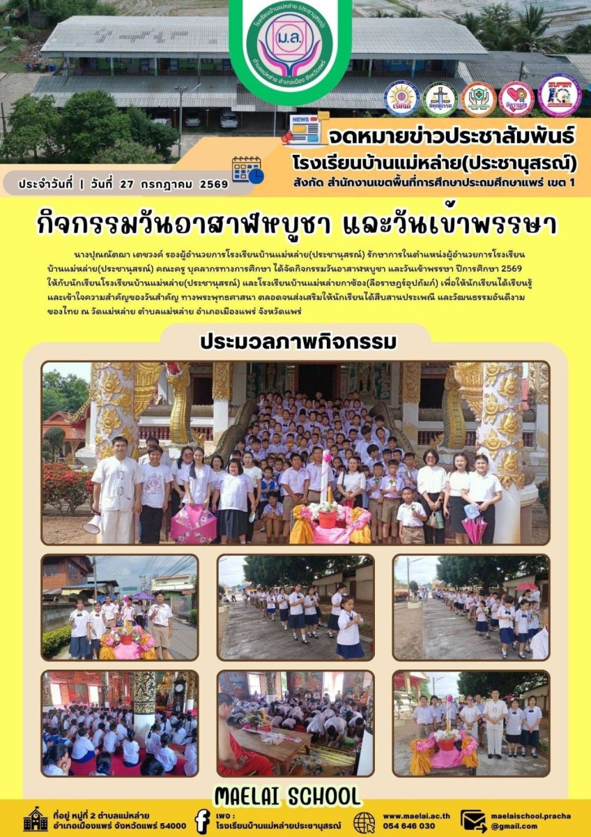 โรงเรียนบ้านแม่หล่าย(ประชานุสรณ์)