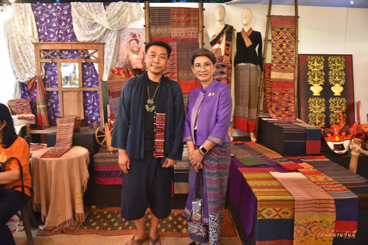 พิพิธภัณฑ์ผ้าโบราณฝ้ายเงิน บ้านนาผา ตำบลกองควาย อำเภอเมืองน่าน จังหวัดน่าน