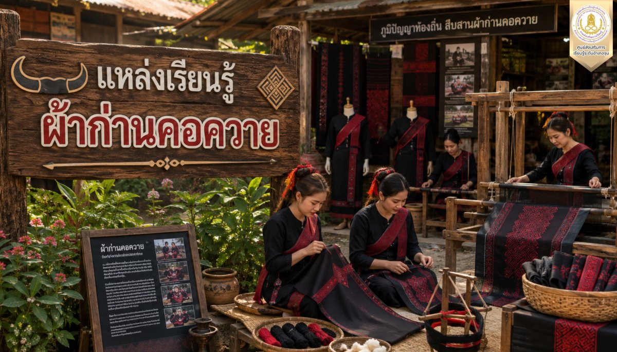 กลุ่มผ้าก่านคอควายเวียงลอ