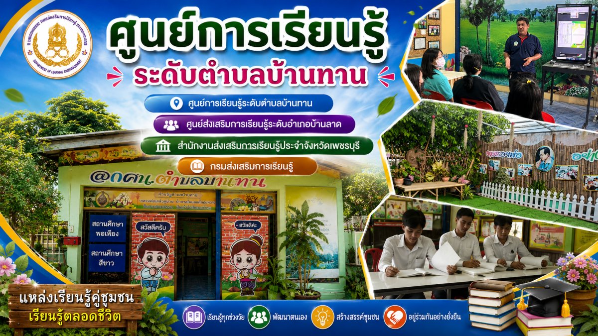 ศูนย์การเรียนรู้ระดับตำบลบ้านทาน