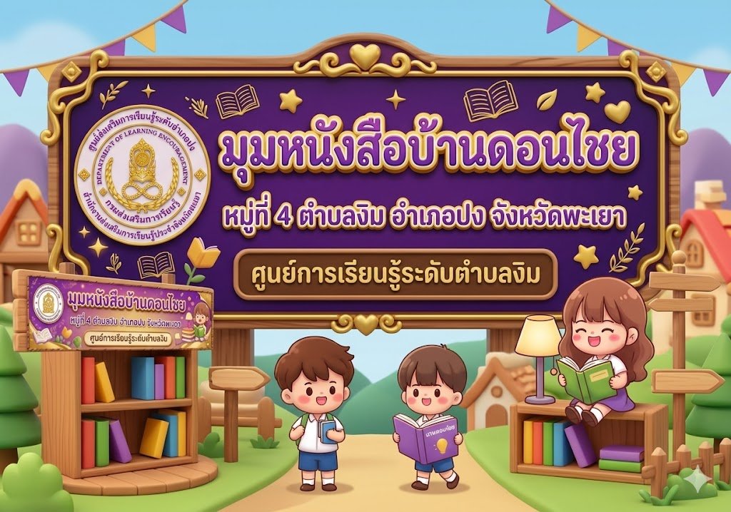 มุมหนังสือบ้านดอนไชย