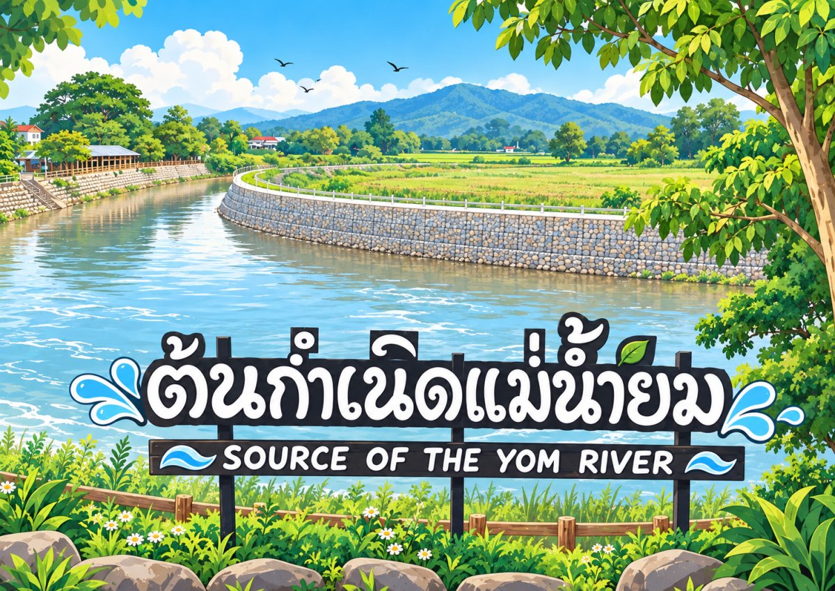 ต้นกำเนิดแม่น้ำยม