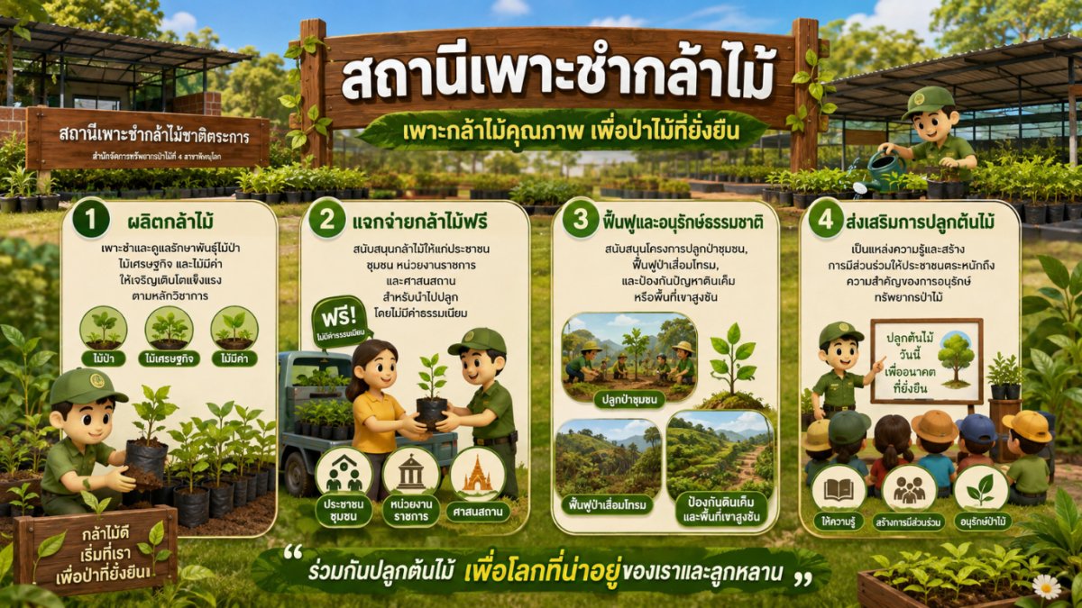 สถานีเพาะชำกล้าไม้