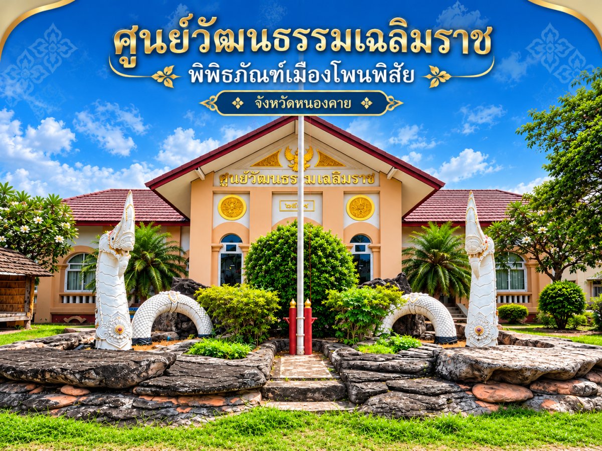 ศูนย์วัฒนธรรมเฉลิมราช พิพิธภัณฑ์เมืองโพนพิสัย