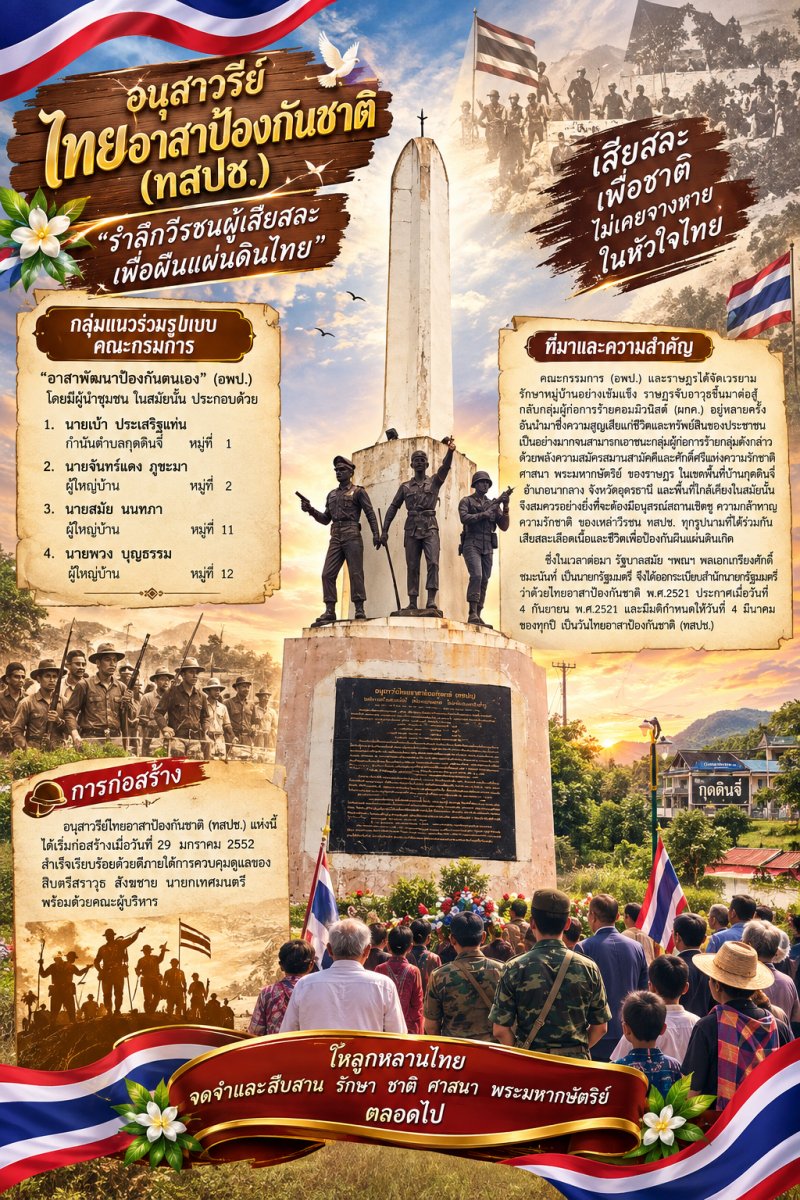 อนุสาวรีย์ไทยอาสาป้องกันชาติ (ทสปช.)